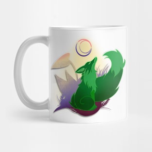 New Moon Fox Mug